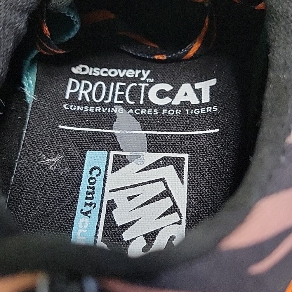 Vans ComfyCush Old Skool Tiger Discovery Project Cat Mens Size 9.5 Womens 11 NEW - Picture 12 of 13